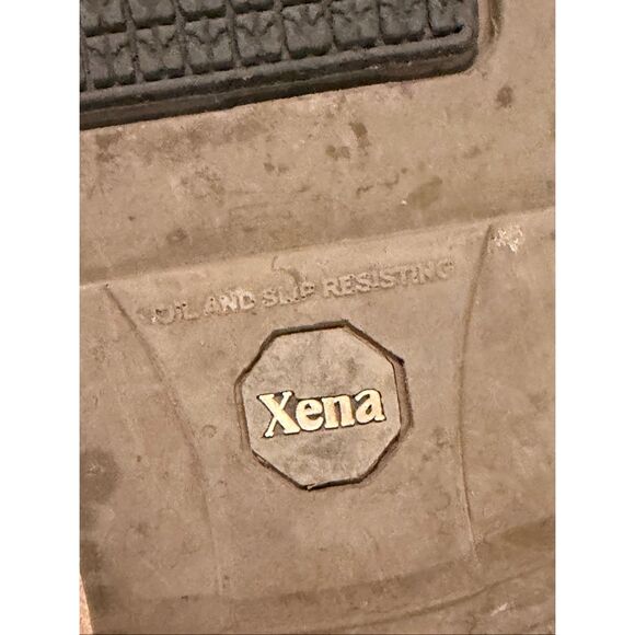 XENA • Tan Lace-up Oil Chemical Slip Resistant Nubuck Leather Steel Toe Ankle Bo - Picture 9 of 16